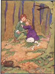 And when they saw the darksome night, they sat them down and cried